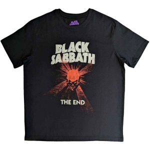 Black Sabbath - The End Skull Shine Uni Bl    S i gruppen MERCHANDISE / T-shirt / Hårdrock hos Bengans Skivbutik AB (5541509r)