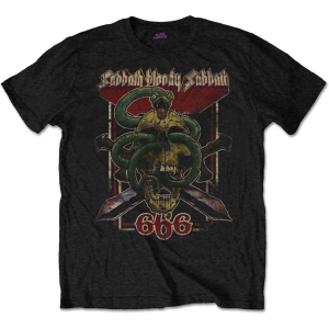Black Sabbath - Bloody Sabbath 666 Uni Bl    S i gruppen MERCHANDISE / T-shirt / Hårdrock hos Bengans Skivbutik AB (5541512r)