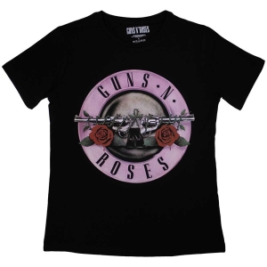 Guns N Roses - Classic Logo Lady Bl    S i gruppen MERCHANDISE / T-shirt / Nyheter / Hårdrock hos Bengans Skivbutik AB (5542222r)