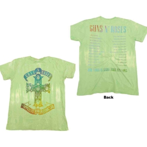 Guns N Roses - Gradient Uyi Tour Uni Green Dip-Dye    S i gruppen MERCHANDISE / T-shirt / Hårdrock hos Bengans Skivbutik AB (5542235r)