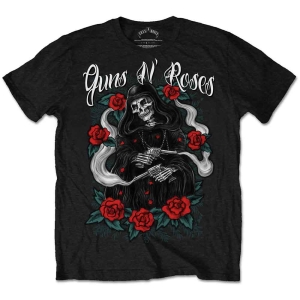 Guns N Roses - Roses Reaper Uni Bl    S i gruppen MERCHANDISE / T-shirt / Hårdrock hos Bengans Skivbutik AB (5542237r)