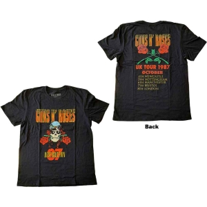 Guns N Roses - Uk Tour '87 Uni Bl    S i gruppen MERCHANDISE / T-shirt / Hårdrock hos Bengans Skivbutik AB (5542240r)