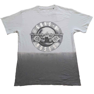 Guns N Roses - Tonal Bullet Uni Grey Dip-Dye    S i gruppen MERCHANDISE / T-shirt / Hårdrock hos Bengans Skivbutik AB (5542243r)