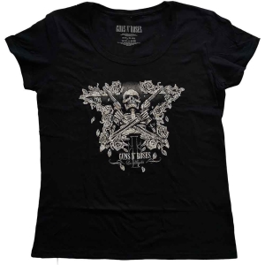 Guns N Roses - Skeleton Guns Lady Bl    S i gruppen MERCHANDISE / T-shirt / Nyheter / Hårdrock hos Bengans Skivbutik AB (5542268r)