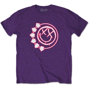 Blink-182 - Six Arrow Smile Uni Purp  i gruppen MERCHANDISE / T-shirt / Nyheter / Pop-Rock hos Bengans Skivbutik AB (5543877r)