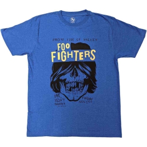 Foo Fighters - Roxy Flyer Uni Blue  i gruppen MERCHANDISE / T-shirt / Nyheter / Pop-Rock hos Bengans Skivbutik AB (5543961r)