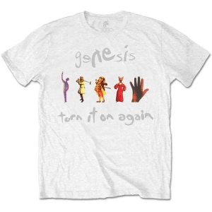 Genesis - Turn It On Again Uni Wht    S i gruppen MERCHANDISE / T-shirt / Nyheter / Pop-Rock hos Bengans Skivbutik AB (5543992r)