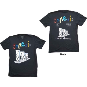 Genesis - The Last Domino? Uni Bl  i gruppen MERCHANDISE / T-shirt / Nyheter / Pop-Rock hos Bengans Skivbutik AB (5544000r)