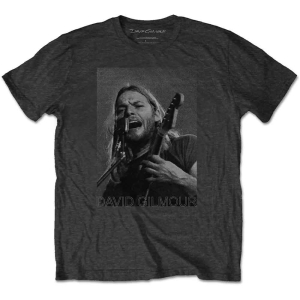 David Gilmour - On Mic Halftone Uni Char  i gruppen MERCHANDISE / T-shirt / Nyheter / Pop-Rock hos Bengans Skivbutik AB (5544006r)