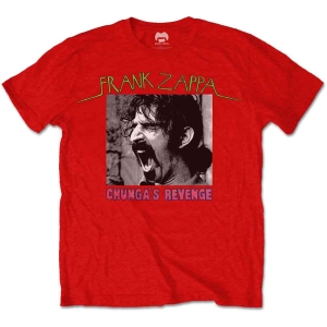 Frank Zappa - Chunga's Revenge Uni Red i gruppen MERCHANDISE / T-shirt / Nyheter / Pop-Rock hos Bengans Skivbutik AB (5544016r)