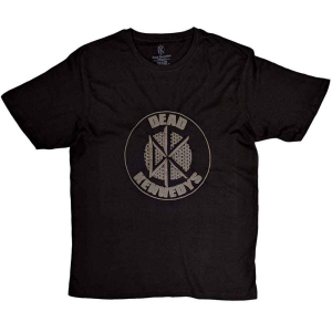 Dead Kennedys - Circle Logo Hi-Build Uni Bl  i gruppen MERCHANDISE / T-shirt / Nyheter / Punk hos Bengans Skivbutik AB (5544838r)