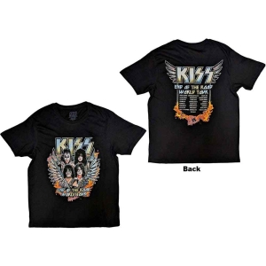 Kiss - End Of The Road Wings Uni Bl  i gruppen MERCHANDISE / T-shirt / Nyheter / Hårdrock hos Bengans Skivbutik AB (5544894r)