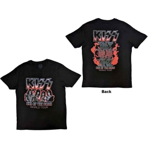 Kiss - End Of The Road Tour Red Uni Bl  i gruppen MERCHANDISE / T-shirt / Nyheter / Hårdrock hos Bengans Skivbutik AB (5544896r)