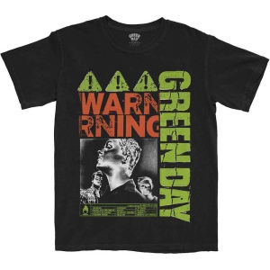 Green Day - Warning Uni Bl  i gruppen MERCHANDISE / T-shirt / Nyheter / Punk hos Bengans Skivbutik AB (5547168r)