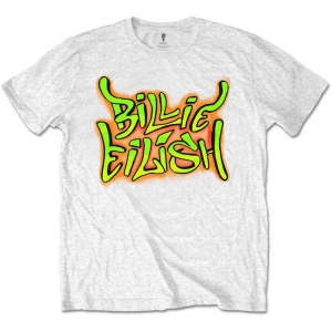 Billie Eilish - Graffiti Boys Wht i gruppen MERCHANDISE / Merch / Nyheter / Pop-Rock hos Bengans Skivbutik AB (5548650r)