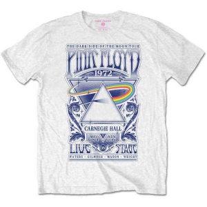 Pink Floyd - Carnegie Hall Boyst-Shirt  Wht i gruppen MERCHANDISE / Merch / Nyheter / Pop-Rock hos Bengans Skivbutik AB (5548793r)