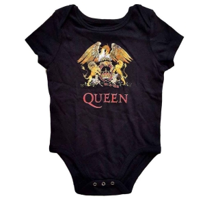 Queen - Classic Crest Toddler Bl Babygrow i gruppen MERCHANDISE / Merch / Nyheter / Pop-Rock hos Bengans Skivbutik AB (5548799r)