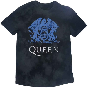 Queen - Blue Crest Boys T-Shirt Bl Dip-Dye i gruppen MERCHANDISE / Merch / Nyheter / Pop-Rock hos Bengans Skivbutik AB (5548811r)