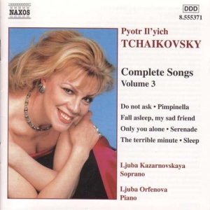 Tchaikovsky Pyotr - Complete Songs Vol 3 i gruppen Externt_Lager / Naxoslager hos Bengans Skivbutik AB (599584)