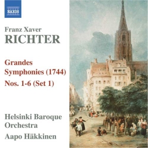 Richter: Helsinki Baroque Orchestra - Symphonies Vol.1 i gruppen Externt_Lager / Naxoslager hos Bengans Skivbutik AB (649842)