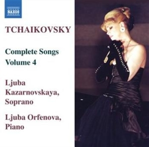 Tchaikovsky - Songs Volume 4 i gruppen Externt_Lager / Naxoslager hos Bengans Skivbutik AB (663332)