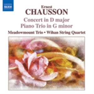 Chausson - Concerto For Piano Violin And Strin i gruppen Externt_Lager / Naxoslager hos Bengans Skivbutik AB (674679)
