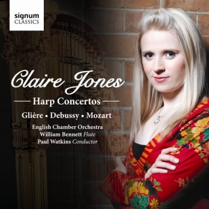 Jones Claire / Bennett William - Harp Concertos i gruppen CD / Klassiskt hos Bengans Skivbutik AB (693460)