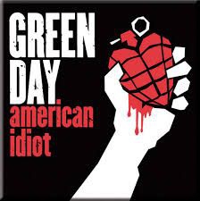 Green Day - Green Day Fridge Magnet: American Idiot i gruppen ÖVRIGT / MK Test 7 hos Bengans Skivbutik AB (1556195)