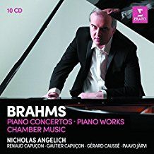 Nicholas Angelich - Brahms: Piano Concertos, Piano i gruppen CD / Klassiskt hos Bengans Skivbutik AB (2543949)