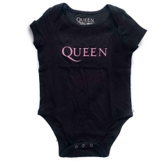 Queen - Pink Logo Toddler Bl Babygrow